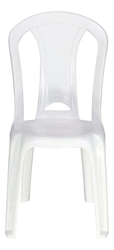 Cadeira Plástica Branca Sem Braço Búzios Tramontina 154kg
