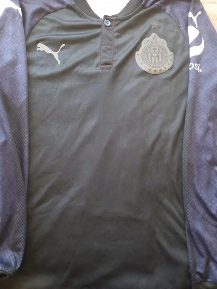 Jersey Chivas Negra Puma | MercadoLibre 📦