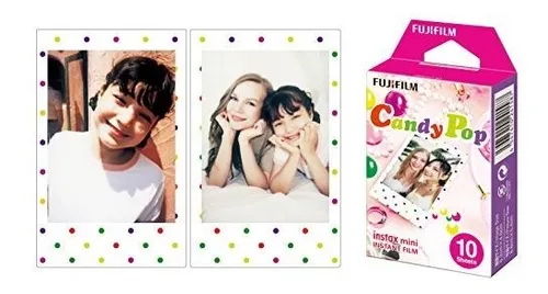 Película Instantánea Fujifilm Instax Mini Candy Pop Con 10 I