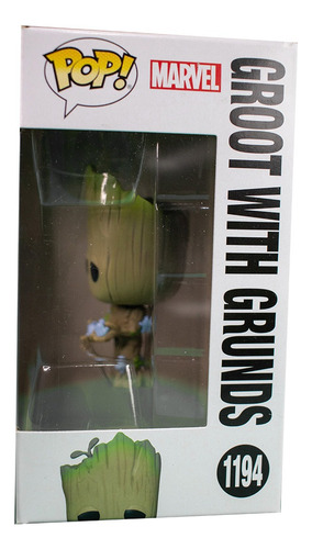 Funko Pop! Disney Marvel I Am Groot With Grunds 1194 Coleção