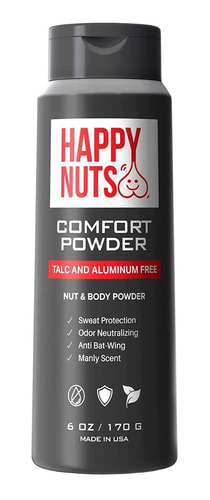 Happy Nuts Polvo Corporal Intmo Para Hombres 6oz