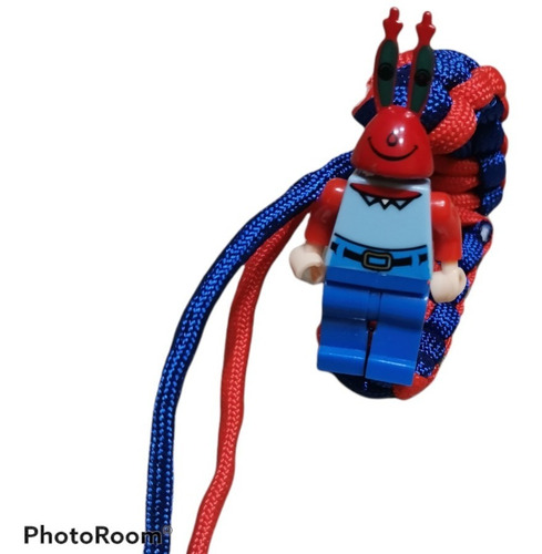 Imagen 2 de 3 de Figuras Legos-pulseras Don Cangrejo