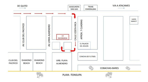 Imagen 13 de 14 de Alquiler De Casa Privada En Playa Almendro Tonsupa