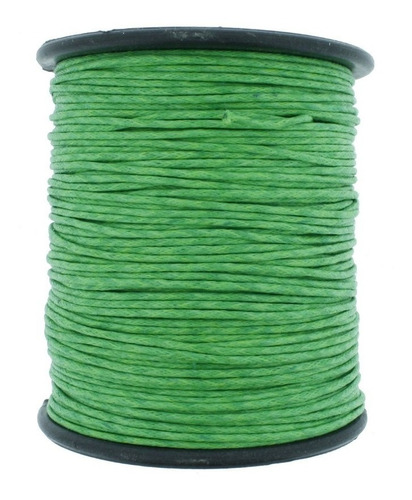 Cordão Encerado - Work® - Verde Claro - 1mm - 5 Peças