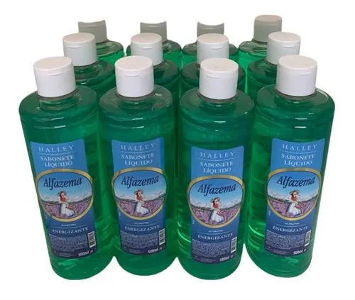 Kit Contendo 12 Sabonetes Líquidos Alfazema Original 500 Ml - Alfazema