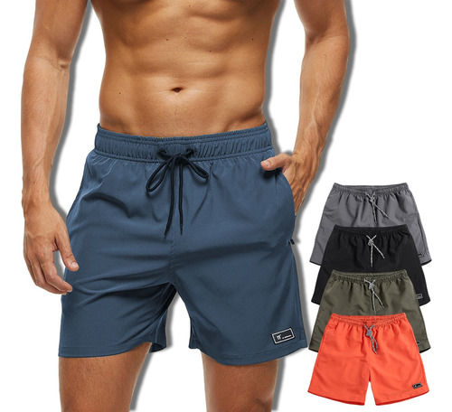 Short Playa Hombre Short Traje De Baño Hombre Bañadores