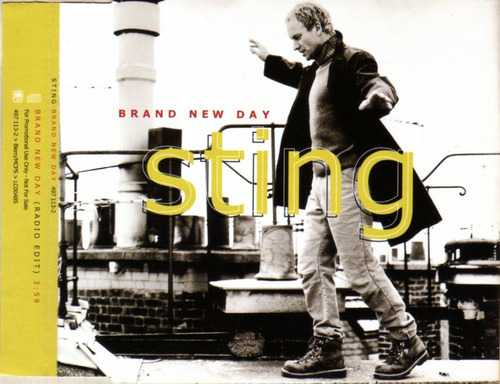 Sting - Brand New Day / Cd Single Promo Imp Europa Impecab 