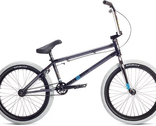 Imagen 2 de 7 de Bicicleta Bmx Stolen Sinner ¡freecoaster Full Cromo! Grey