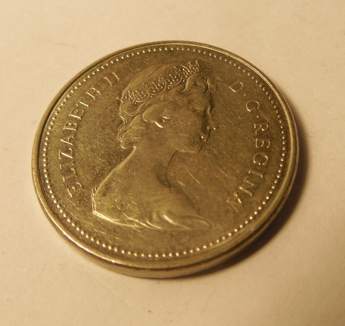 Moneda 5 Centavos. Canada, 1979. Reina Isabel