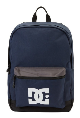 Mochila Dc Shoes Modelo Nickel Bag 3 Azul Gris Importada