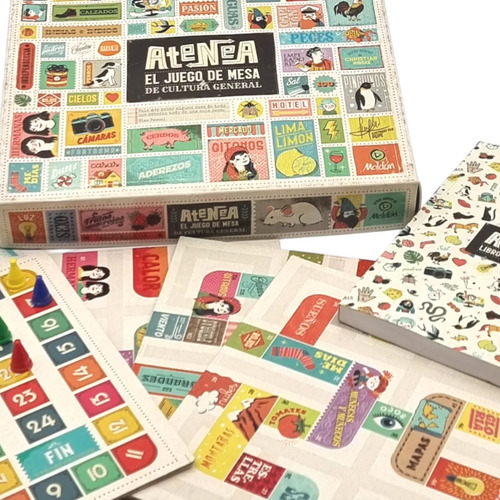 Atenea Juego De Mesa Cultura General Maldón