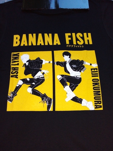 Remera-negra-banana Fish