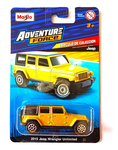 Maisto Adventure Force 2015 Jeep Wrangler Unlimited