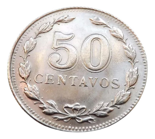 Lote X 7 Monedas Argentina 50 Centavos 1941  Puro Niquel