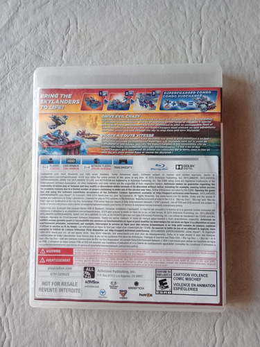 Skylanders Superchargers Ps3 Físico (Usado)