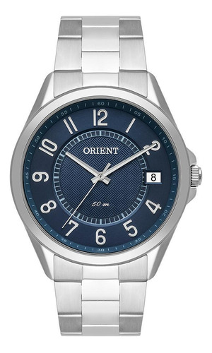 Relógio Orient Eternal Masculino Clássico Mbss1430d2sx Prata