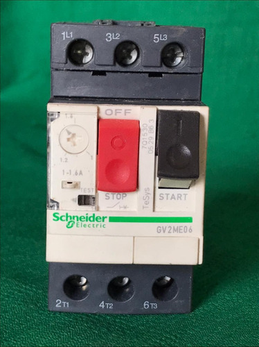 Guardamotor Schneider 1 A 1.6amp $380 Cod. 730