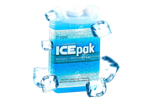 Pila Gel Refrigerante Para Mini Nevera Cadena De Frio Hielo