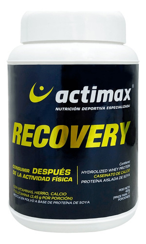 Tarro De Recovery  Pro Actimax - Unidad a $93000