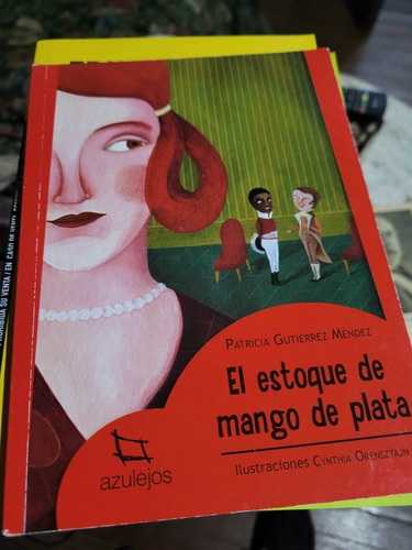 El Estoque De Mango De Plata - Azulejos Rojo