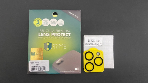 Imagem 3 de 3 de Película Hprime Lens Protect Pro P/ iPhone 12 Pro Max Top