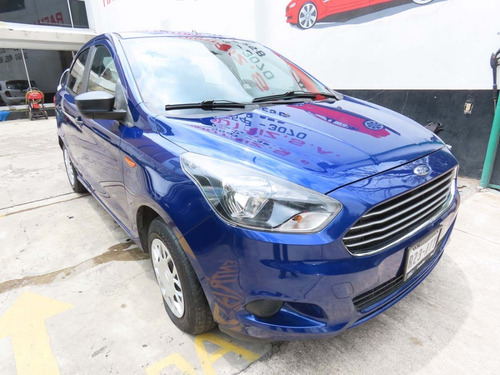 Imagen 1 de 9 de Ford Figo Impulse Tm 2018 Azul