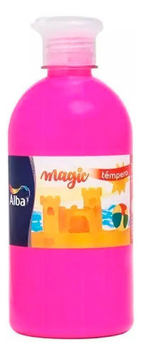 Tempera Alba Magic 700gr X7 Colores Fluo