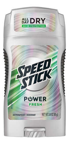 Desodorante Antitranspirante Speed Stick Power, Fresh, 3 Onz