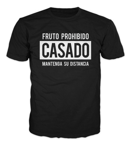 Camiseta Parodia Casado Prohibido Fruto Adultos 