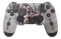 Comprar Control Joystick Inalambrico Compatible Con Ps4 Play Station God Of War Gris