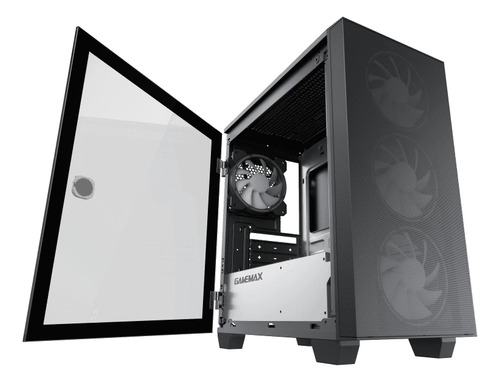 Gabinete Gamer Gamemax Aero Mini 4 Fan Hub Argb