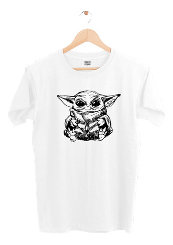 Playera Hombre Grogu/baby Yoda Mandalorian Star Wars 739