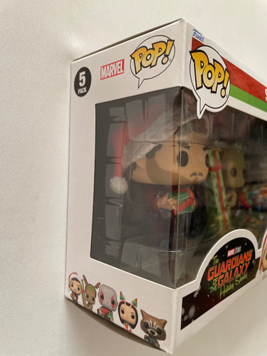 Funko Pop Guardianes De La Galaxia Navidad 5 Pack Exclusivo (Usado)
