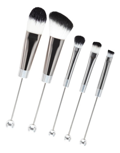 Juego De Brochas De Maquillaje De 5 Piezas, Kits De