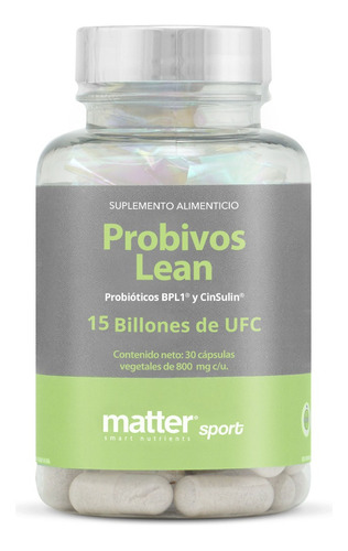 Probioticos B420 Cinsulin 15 Bill Ufc Probivos Lean Matter Smart Nutrients Sabor N/A