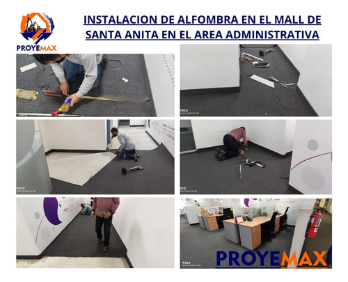 Instalacion De Alfombra Y Tapizon De Mediano Y Alto Transito