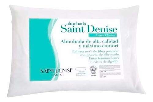 Almohada Con Relleno Siliconado Saint Denise