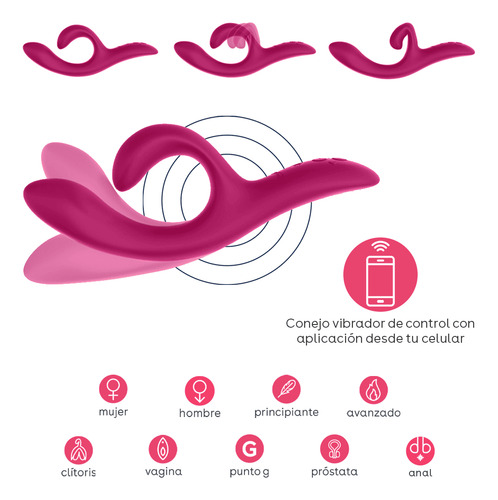 Nova 2 By We-vibe - Conejo Vibrador - Control Por Aplicación