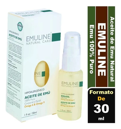 Emuline Aceite De Emu 100% Puro 30 Ml