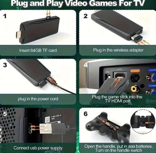 Video Juego Hdmi Portatil