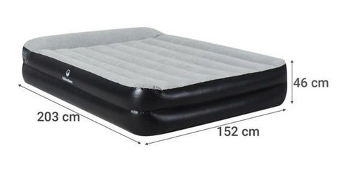 Imagen 5 de 8 de Colchón Inflable Eléctrico 2 Plazas Himalaya Klimber