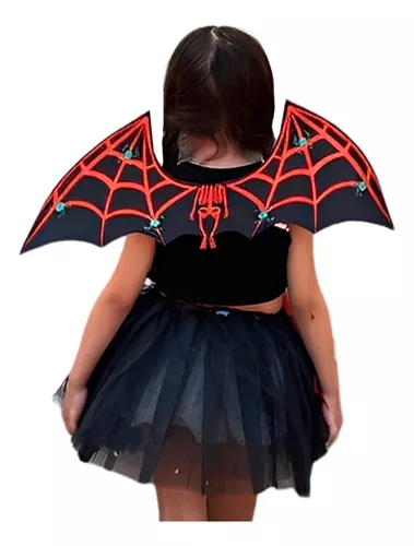 Fantasia Menino Morcego Halloween Infantil