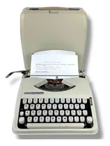 Comprar Máquina De Datilografia Hermes Baby Antiga - Impecável
