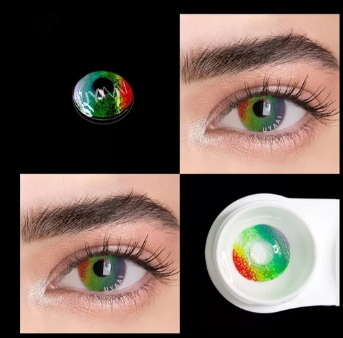 Imagen 4 de 8 de Lentes De Contacto Disfraz Cosplay