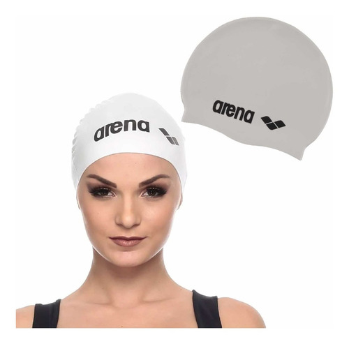 Imagen 2 de 9 de Gorra De Natación Adulto Arena Classic Silicone - Btu Store