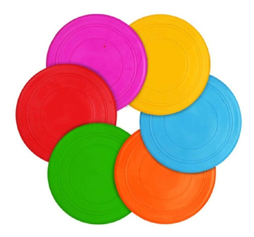  Dog Frisbee Training Toys Flying Discs Flyer Silicone ...