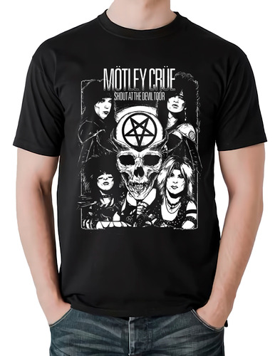 Camiseta Motley Crue Shout At The Devil Tour
