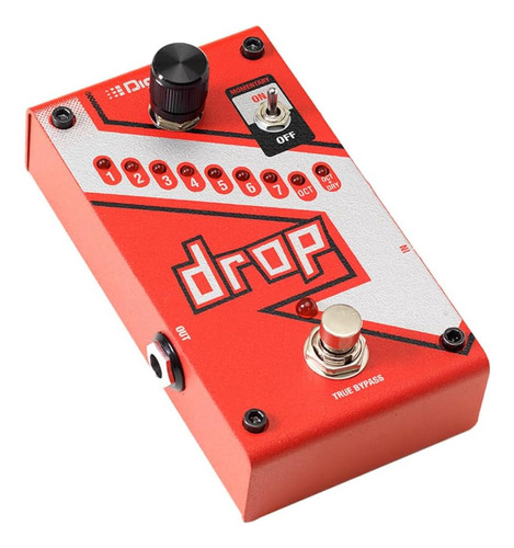 Digitech Drop Pedal Polyphonic Drop Tune Pedal Pedal Con 2x