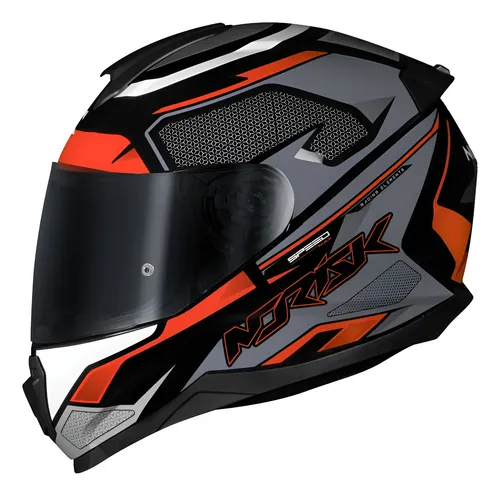 MLB 2997580232 Capacete Norisk Razor Speedmax Vermelho Masculino Feminino JM