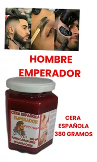 Cera Española Hombre Emperador 380 Gramos Aplicadores Gratis